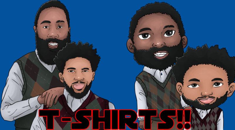Get Your James Harden and Joel Embiid Step Brothers T Shirts – Original Artwork by us!